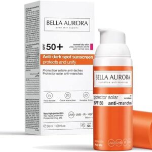 Bella Aurora Anti Dark Spot Sunscreen SPF 50+ for Normal & Dry Skin – 50ml