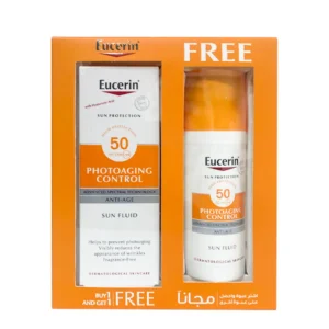 Eucerin Duo Pack Photoaging Control Fluid SPF50 – 50ml+50ml