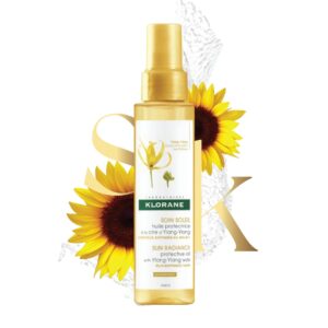 Klorane Sun Radiance Protective Oil with Ylang-Ylang Wax – 100ml